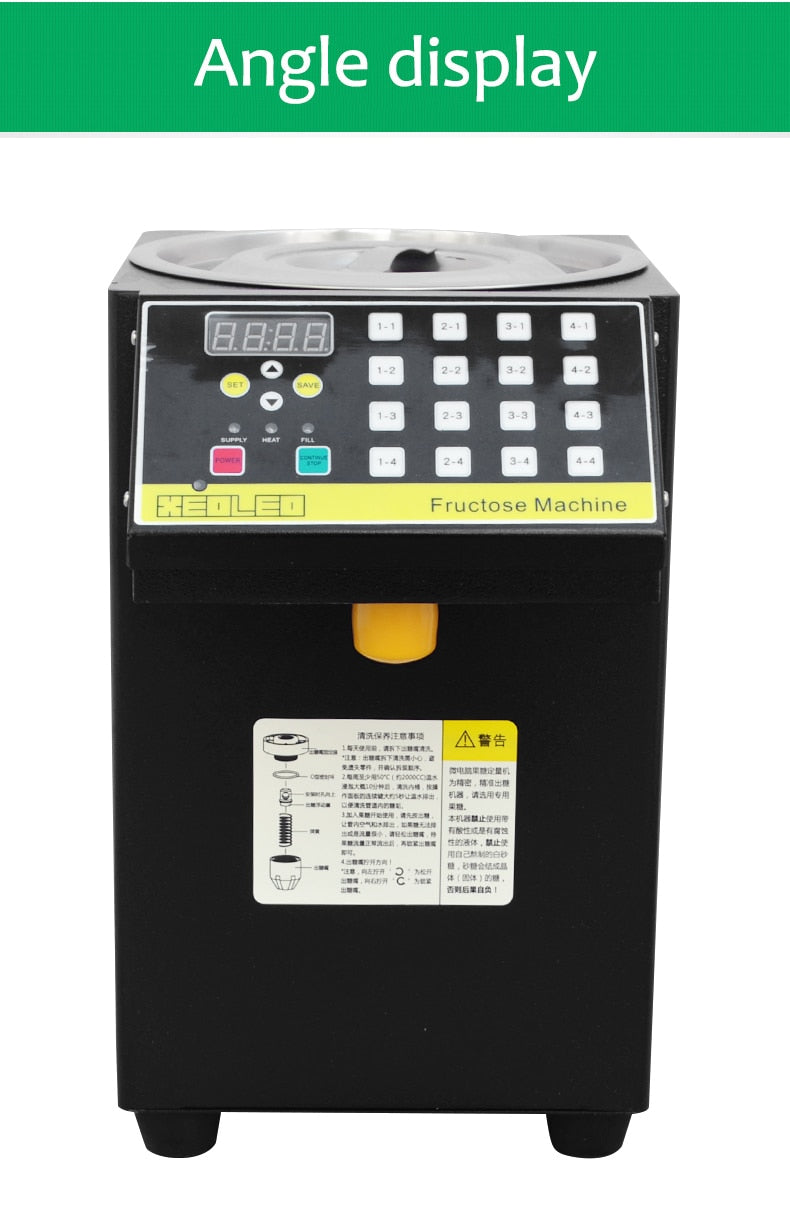 XEOLEO 16 Quantitative Fructose machine dispenser Bubble tea shop Milk tea Equipment