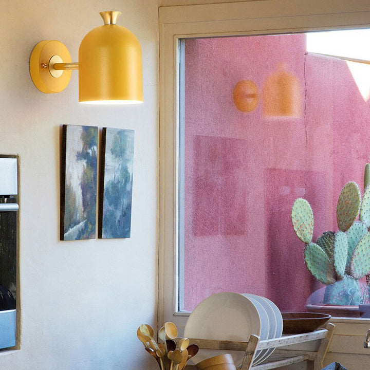 LED Wall Lamp Nordic Macaron Adjustable Wall Lights for Livingroom Bedroom