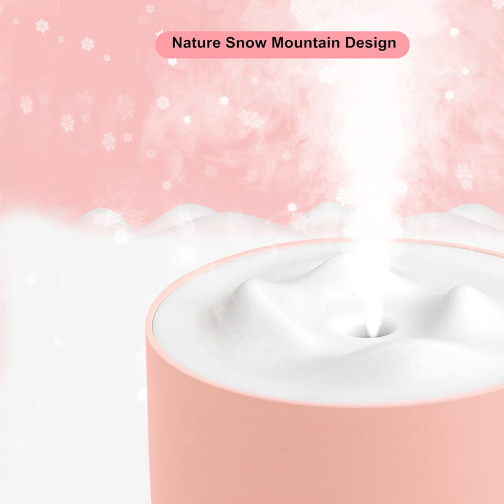 White Snow Mountain Humidifier Aromatherapy Humidificador Home Difusor