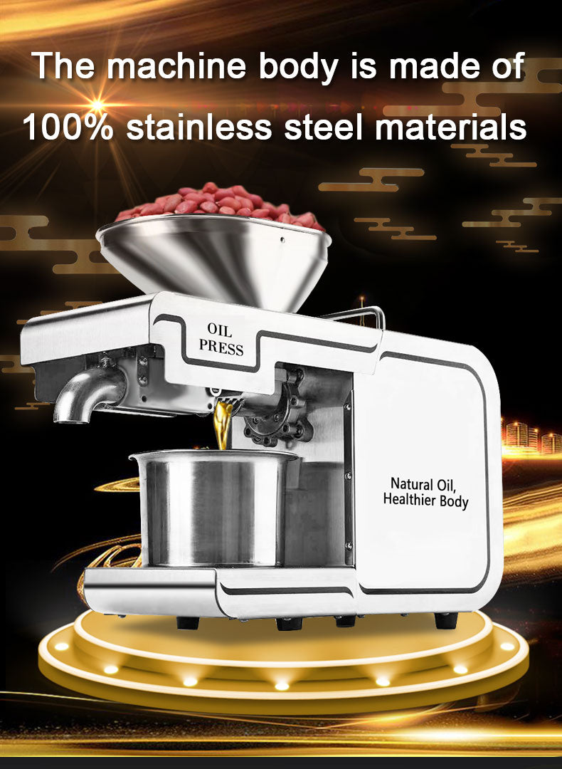 Stainless steel Household Commercial Oil Press machine