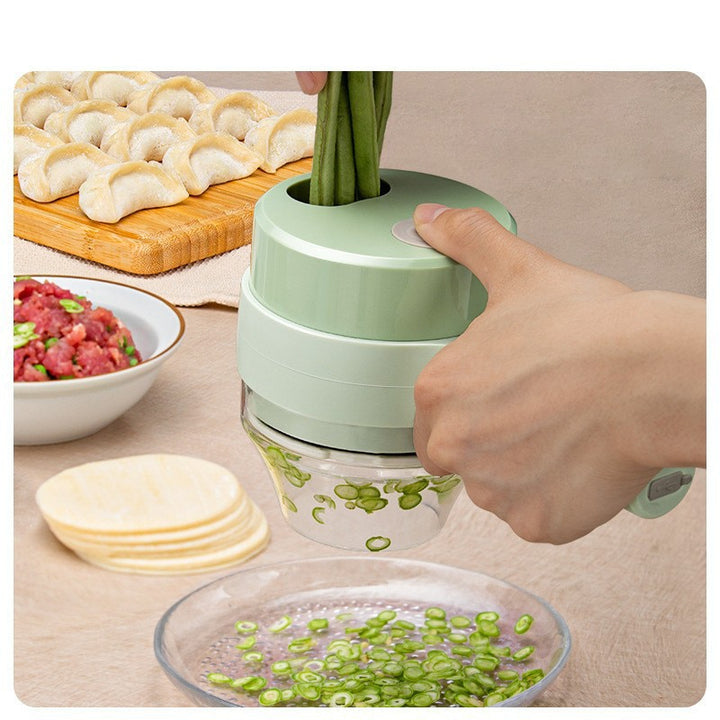 Handheld Electric Vegetable Cutter Slicer Garlic Chopper Kitchen Accessories