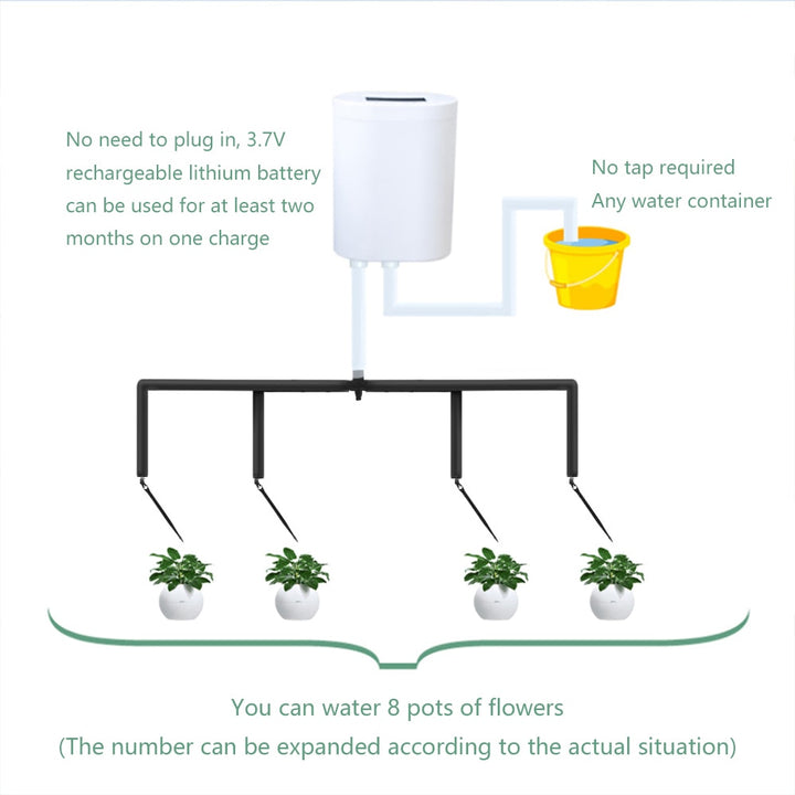 Automatic Timer Self-Watering Kits Indoor Plant Watering Plant Garden