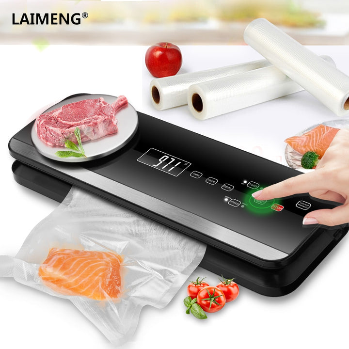 LAIMENG Automatic Vacuum Sealer Sous Vide For Kitchen Food Fresh